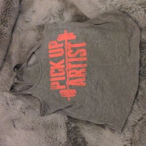 Pick up artist workout tank